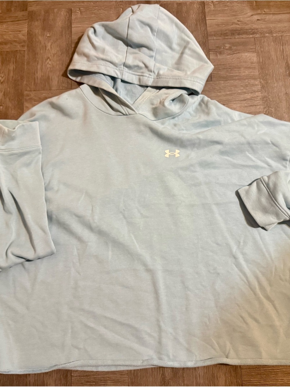 Women’s Under Armour Light Blue Hooded Sweatshirt